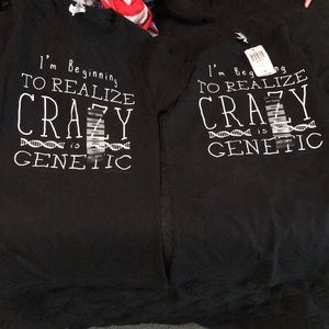 “I’m beginning to realize crazy is genetic” black from Orphan Black 2 available